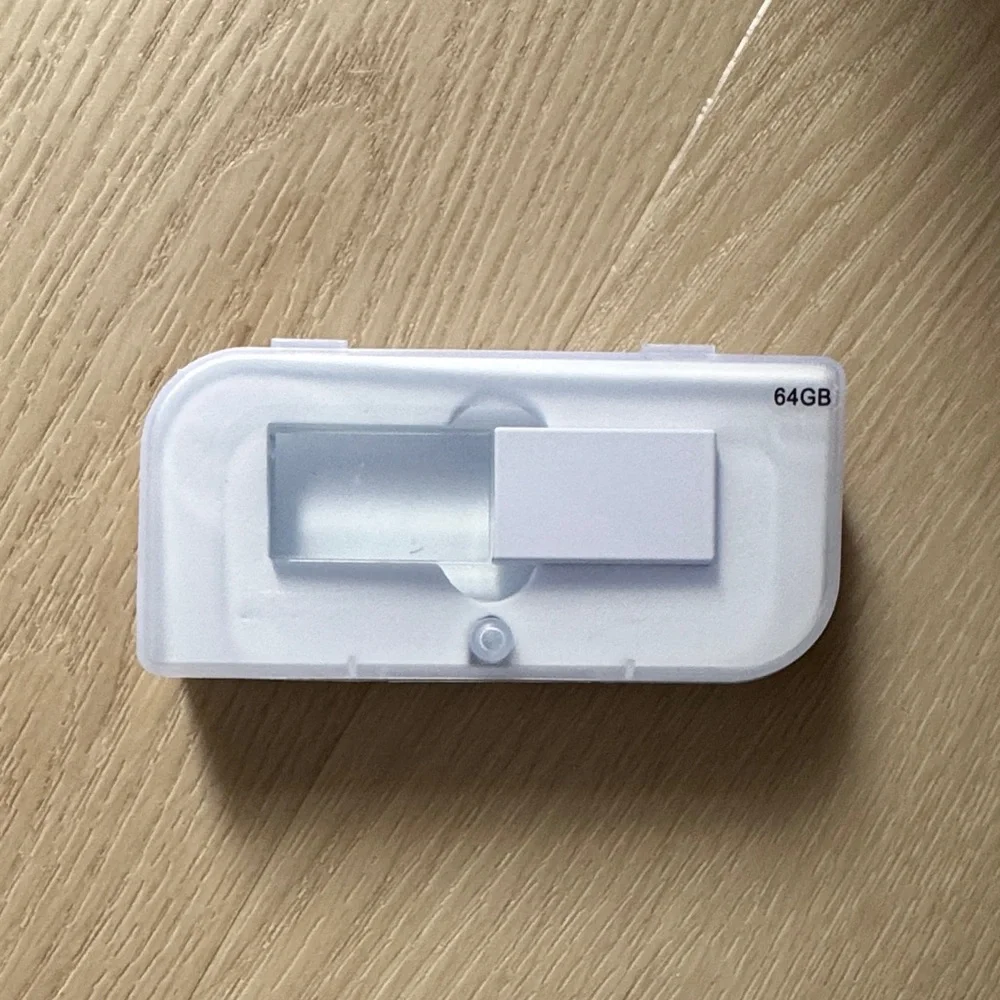 64GB White USB Flash Drive